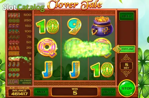 Скрин3. Clover Tale - Open Tabs (3x3) слот