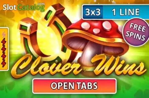 Clover Wins - Open Tabs (3x3) логотип Clover Wins - Open Tabs (3x3) логотип