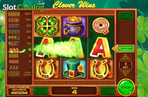 Скрин3. Clover Wins - Open Tabs (3x3) слот