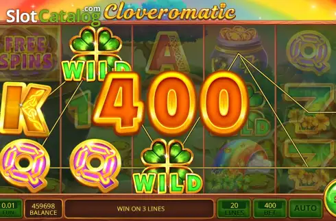 Скрин3. Cloveromatic - Open Tabs слот