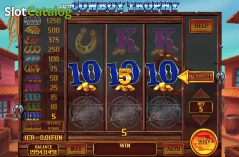 Скрин3. Cowboy Trophy - Open Tabs (3x3) слот