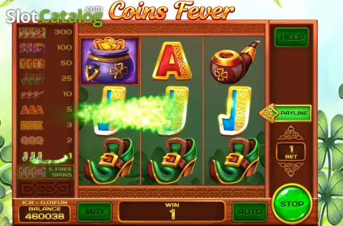 Скрин3. Coins Fever - Open Tabs (3x3) слот