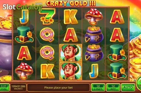 Скрин2. Crazy Gold III - Open Tabs слот