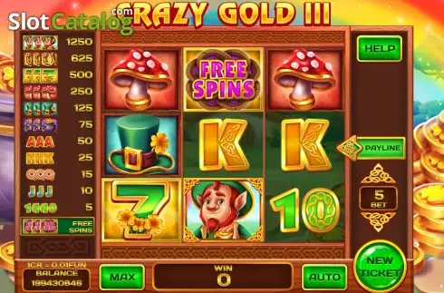 Скрин2. Crazy Gold III - Open Tabs (3x3) слот