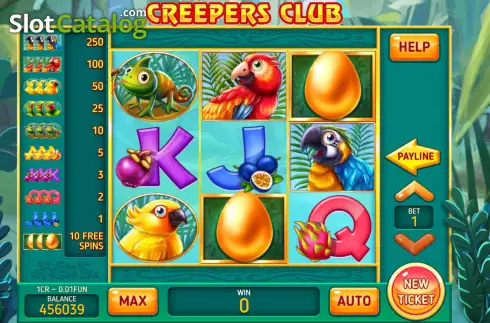 Скрин2. Creepers Club - Open Tabs (3x3) слот