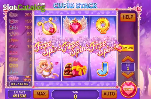 Скрин3. Cupid Stack - Open Tabs (3x3) слот