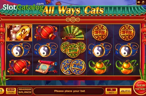 Скрин2. All Ways Cats - Open Tabs слот