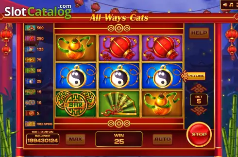 Скрин3. All Ways Cats - Open Tabs (3x3) слот