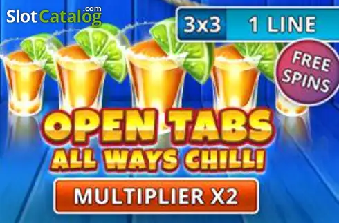 All Ways Chilli - Open Tabs (3x3) логотип All Ways Chilli - Open Tabs (3x3) логотип