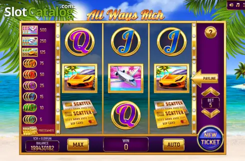 Скрин2. All Ways Rich - Open Tabs (3x3) слот