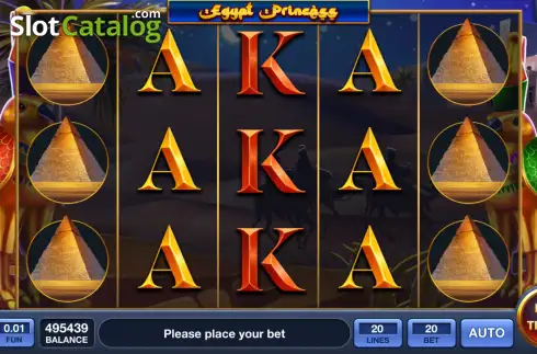 Скрин2. Egypt Princess - Open Tabs слот