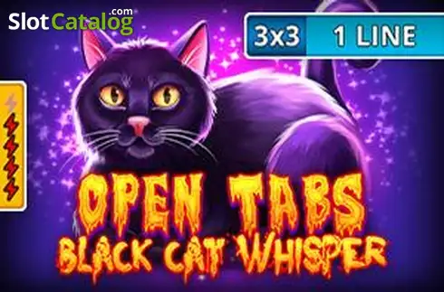 Black Cat Whisper - Open Tabs (3x3) слот