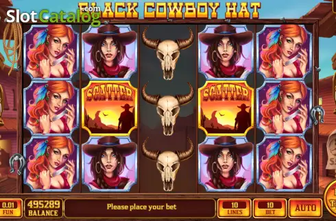 Скрин2. Black Cowboy Hat - Open Tabs слот
