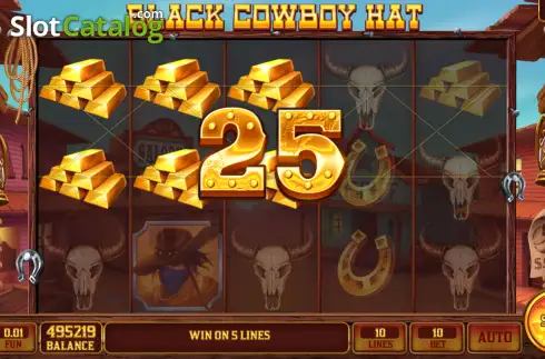 Скрин3. Black Cowboy Hat - Open Tabs слот