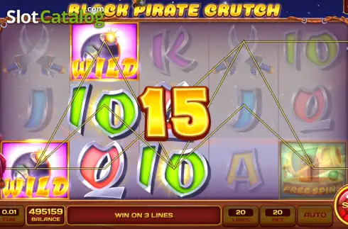 Скрин3. Black Pirate Crutch - Open Tabs слот