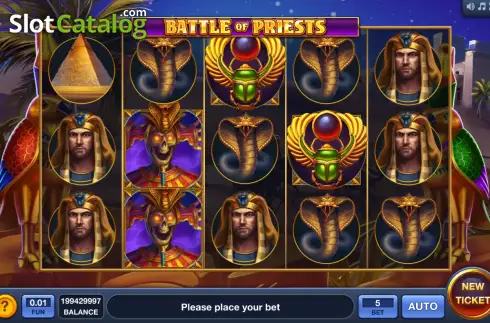 Скрин2. Battle of Priests - Open Tabs слот