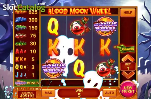 Скрин3. Blood Moon Wheel - Open Tabs (3x3) слот
