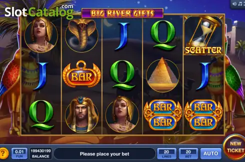 Скрин2. Big River Gifts - Open Tabs слот