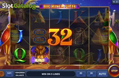 Скрин3. Big River Gifts - Open Tabs слот