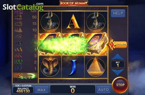 Скрин3. Book of Mummy - Open Tabs (3x3) слот