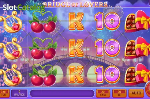 Скрин2. Bridge of Lovers - Open Tabs слот