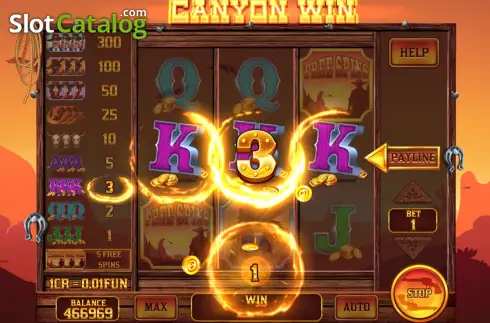 Скрин3. Canyon Win - Open Tabs (3x3) слот