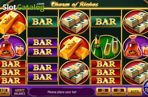 Скрин2. Charm of Riches - Open Tabs слот