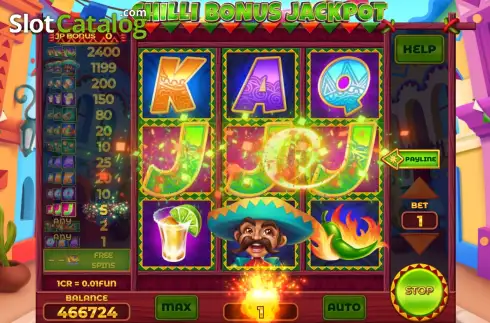 Скрин3. Chilli Bonus Jackpot - Open Tabs (3x3) слот