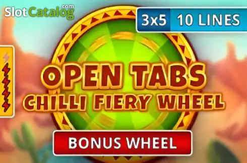 Chilli Fiery Wheel - Open Tabs слот