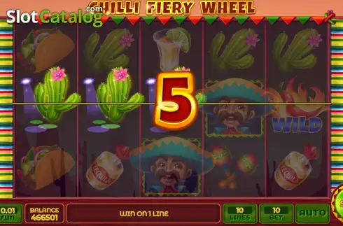 Скрин3. Chilli Fiery Wheel - Open Tabs слот