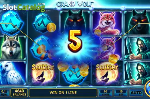 Скрин3. Grand Wolf слот