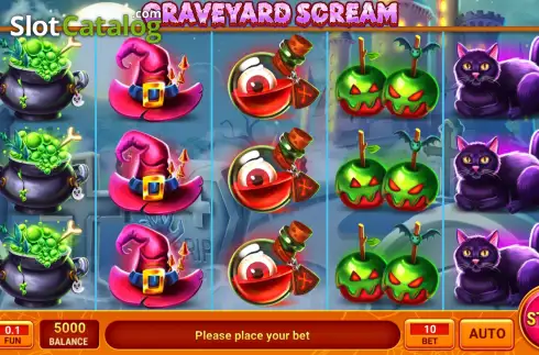 Скрин2. Graveyard Scream слот