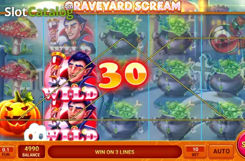 Скрин3. Graveyard Scream слот