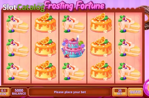 Скрин2. Frosting Fortune слот