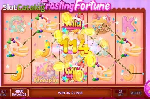 Скрин3. Frosting Fortune слот