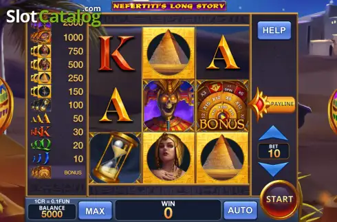 Скрин2. Nefertiti's Long Story (Pull Tabs) слот