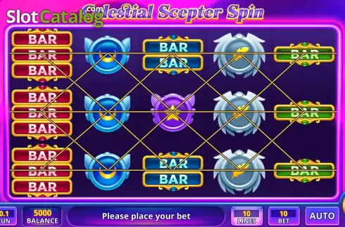 Скрин2. Celestial Scepter Spin слот