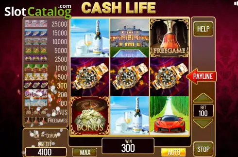Скрин3. Cash Life (3x3) слот