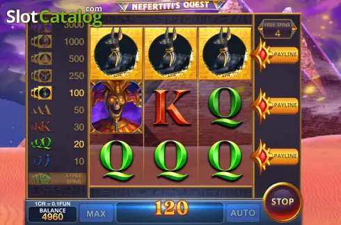 Скрин3. Nefertiti's Quest (Pull Tabs) слот