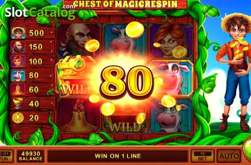 Скрин3. Chest of Magic Respin слот