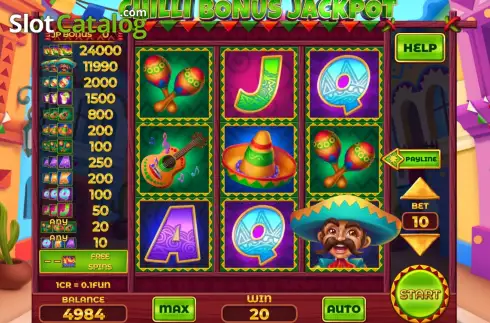 Скрин3. Chilli Bonus Jackpot (3x3) слот