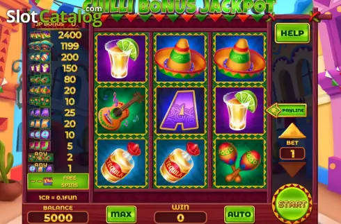 Скрин2. Chilli Bonus Jackpot (Reel Respin) слот