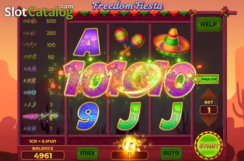 Скрин3. Freedom Fiesta (Swap and Win) слот