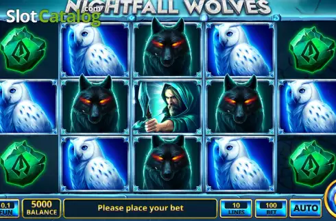 Скрин2. Nightfall Wolves слот