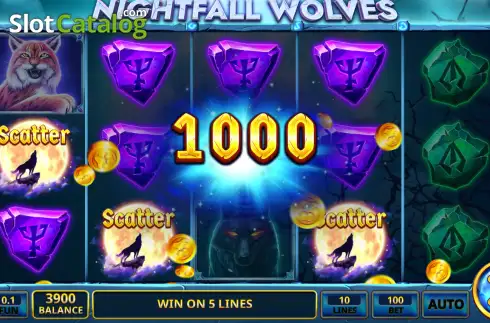 Скрин3. Nightfall Wolves слот