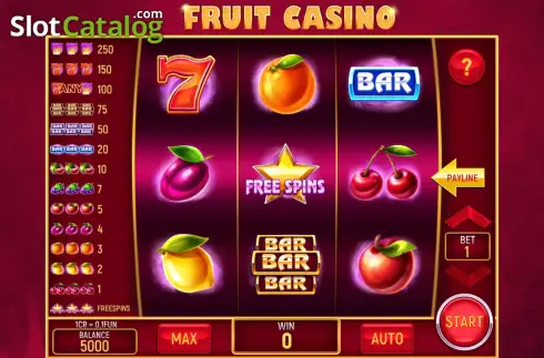 Скрин2. Fruit Casino (Pull Tabs) слот