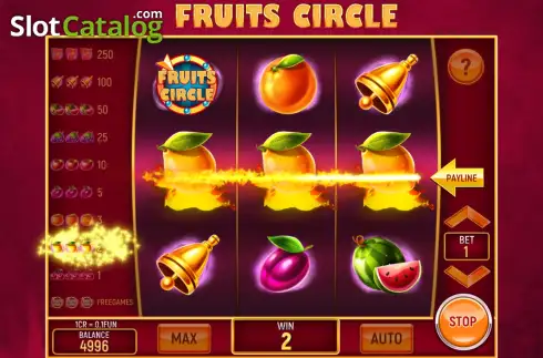 Скрин3. Fruits Circle (3x3) слот
