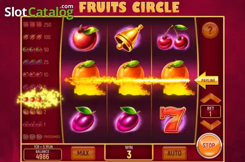 Скрин3. Fruits Circle (Pull Tabs) слот