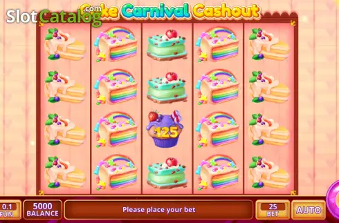 Скрин2. Cake Carnival Cashout слот