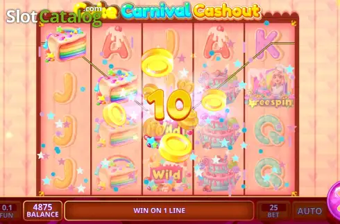 Скрин3. Cake Carnival Cashout слот